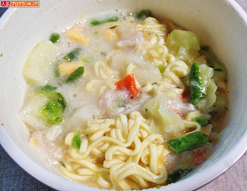 cheese cream stew noodle